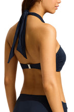 Load image into Gallery viewer, Seafolly Bandeau Bikini True Navy
